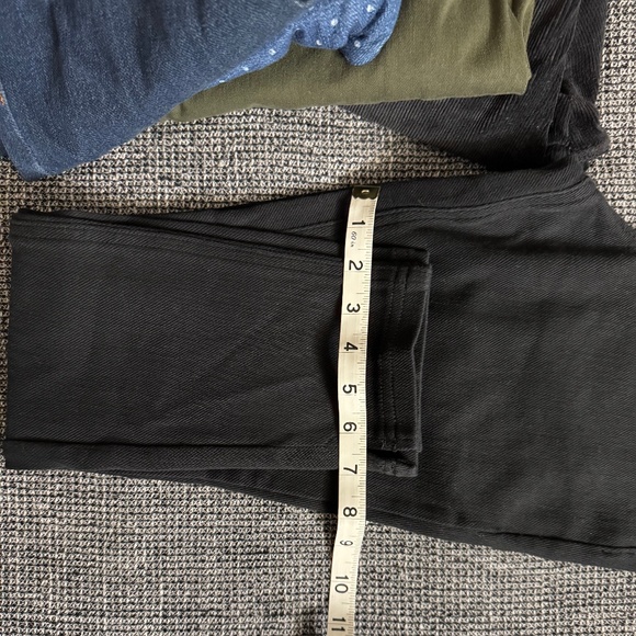 Hue Leggings in Black, Navy, Blue Dots, Olive Green and Black Corduroy, Size M. - Picture 14 of 16